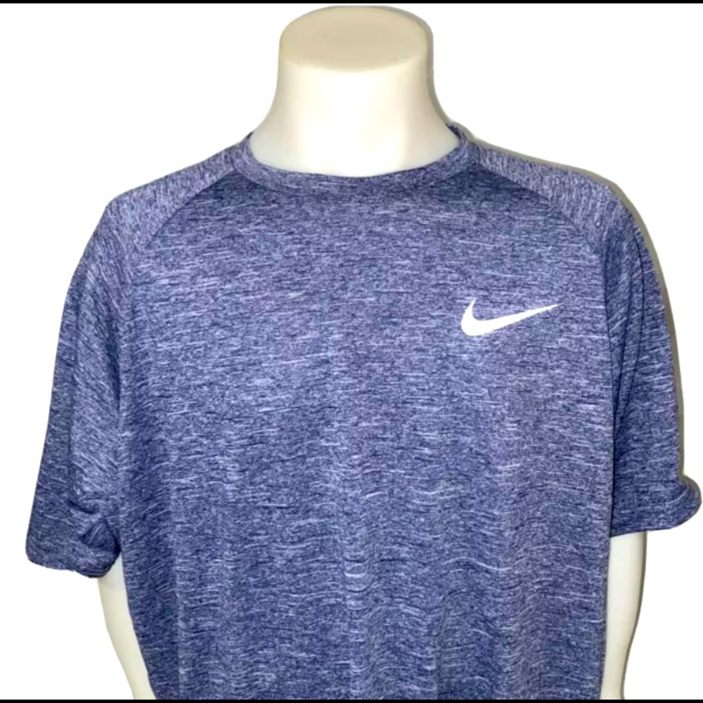Nike Dri-Fit Swim Shirt Blue Performance